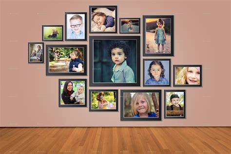 Wall Photo Collage Template
